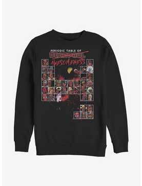 Marvel Deadpool Periodic Crew Sweatshirt, , hi-res