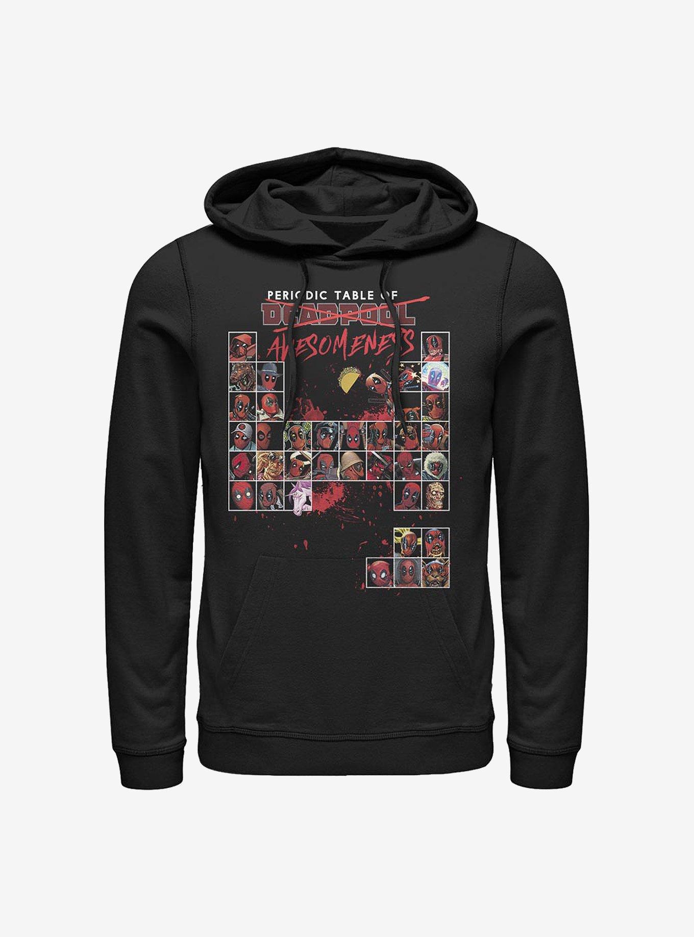 Hot topic 2024 deadpool hoodie