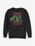 Marvel Hulk Strong Dad Crew Sweatshirt, BLACK, hi-res