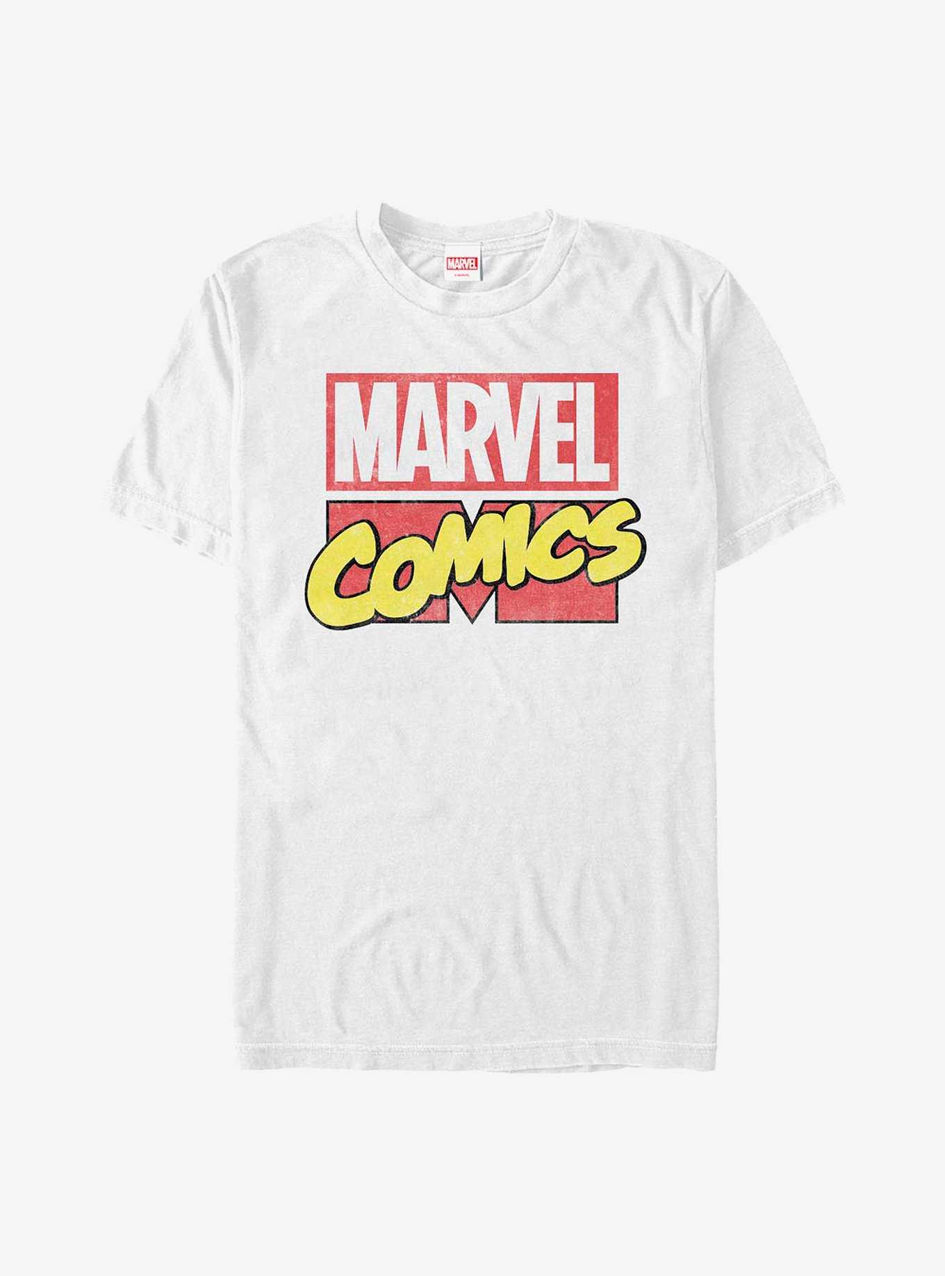 Marvel Comics Logo T-Shirt, , hi-res
