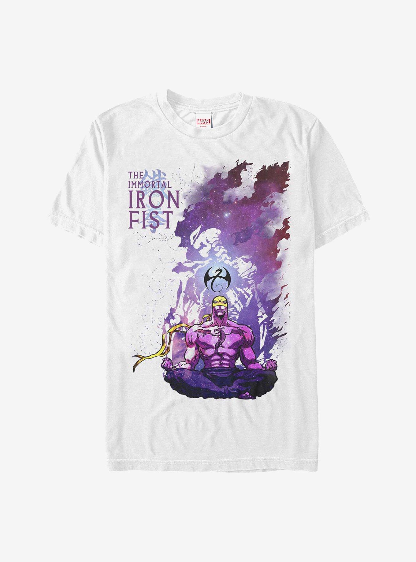 Marvel The Immortal Iron Fist T-Shirt, WHITE, hi-res