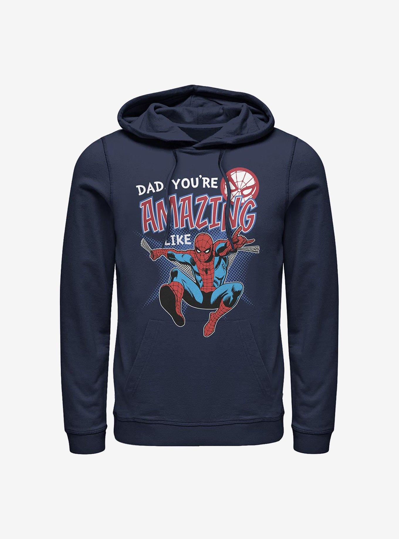 Marvel Spider-Man Amazing Like Dad Hoodie, , hi-res