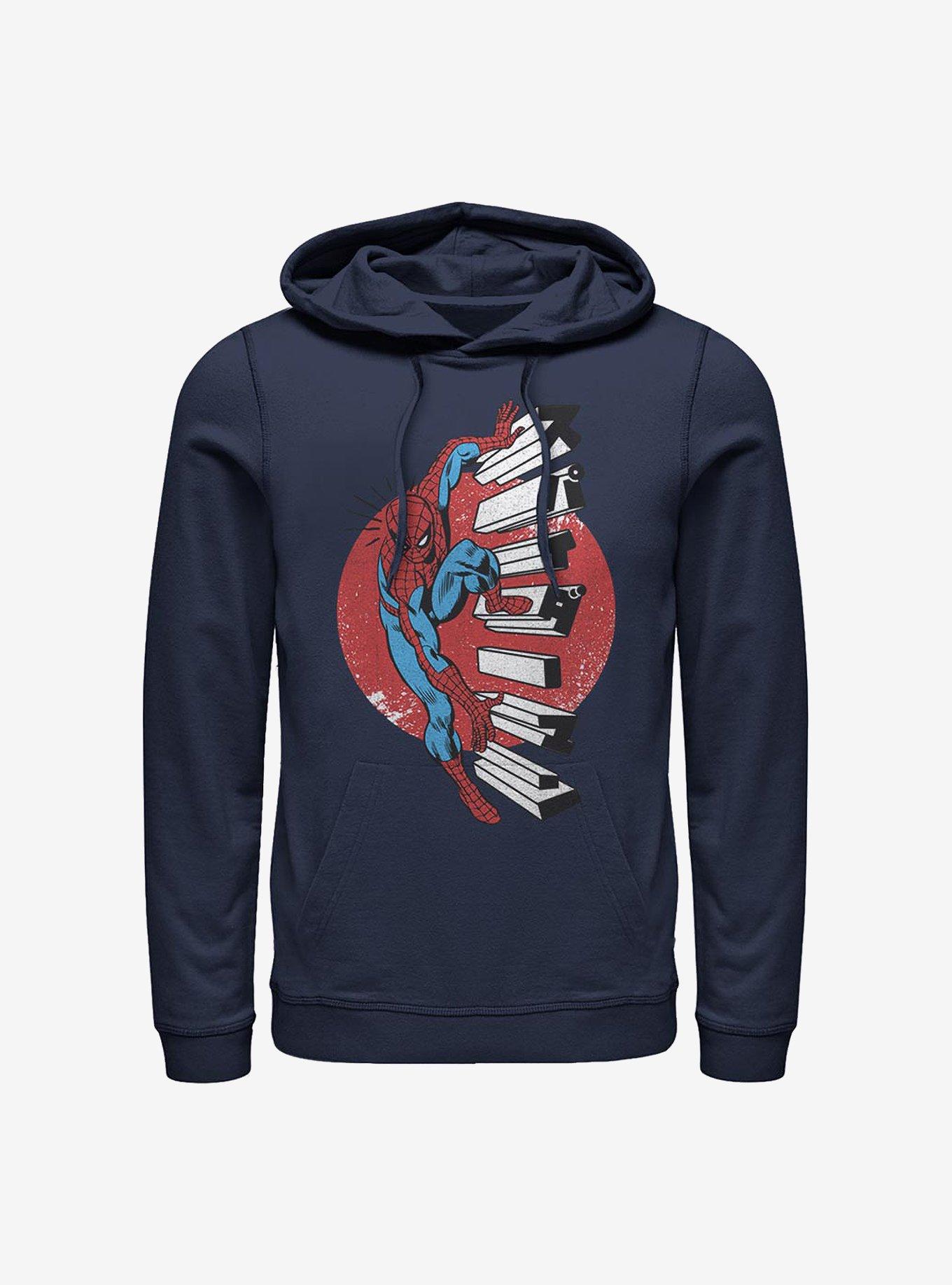 Marvel Spider-Man Spidey Senses Hoodie, NAVY, hi-res