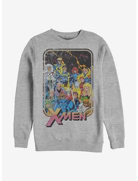 Marvel X-Men 70's Retro Originals Crew Sweatshirt, ATH HTR, hi-res