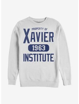 Marvel X-Men Varsity Crew Sweatshirt, WHITE, hi-res