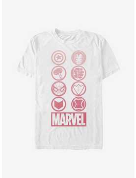 Marvel Avengers Gradient Icons T-Shirt, , hi-res