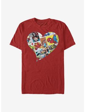 Marvel Avengers Heart Panels T-Shirt, , hi-res