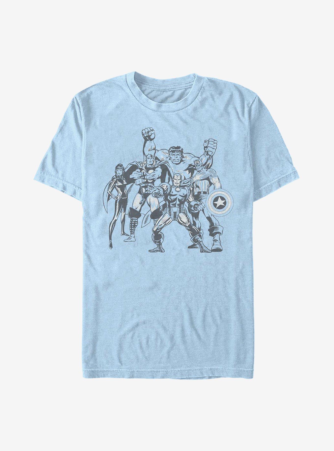 Marvel Avengers Retro Group T-Shirt, , hi-res