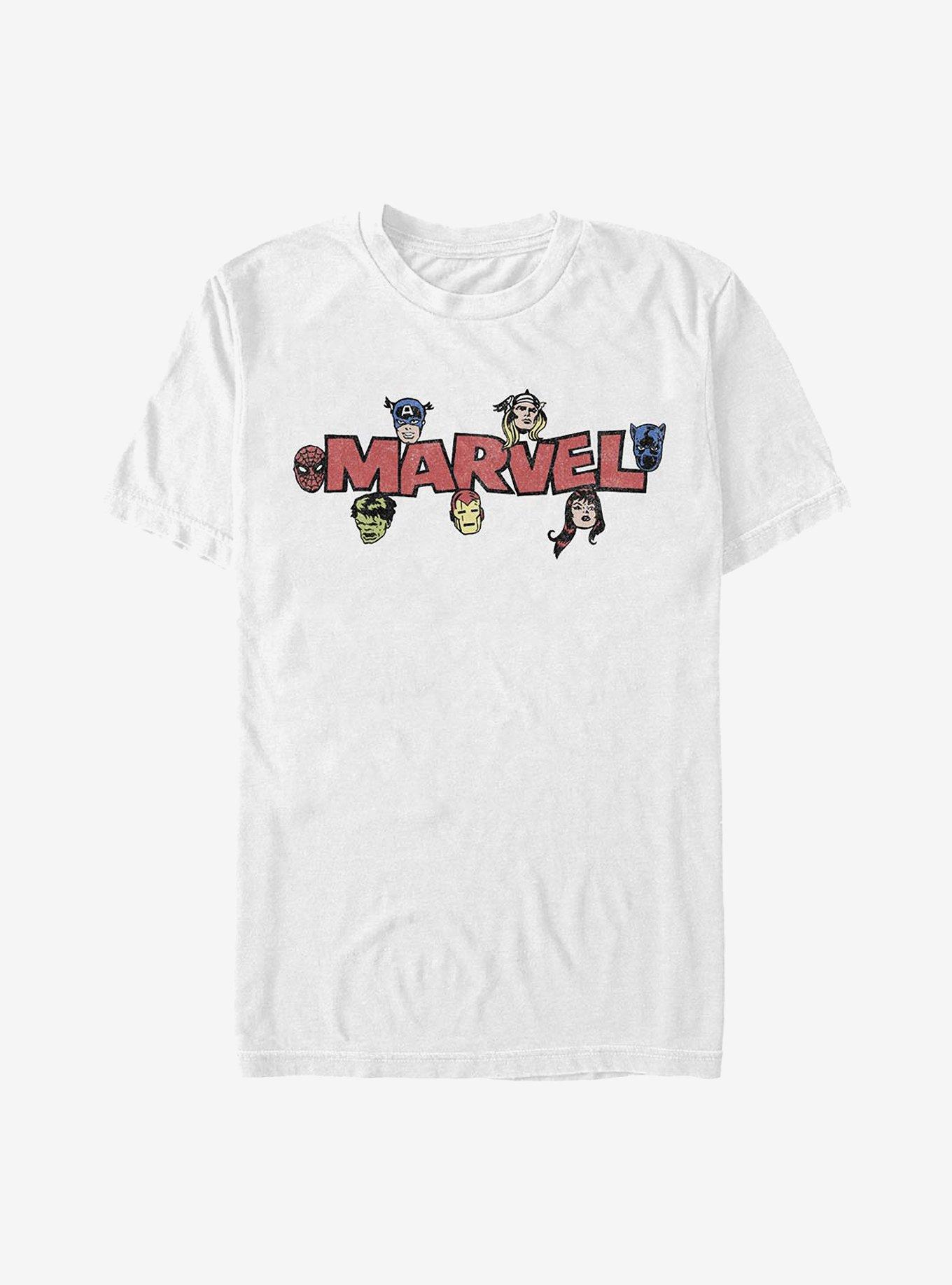 Marvel Avengers Vintage Logo T-Shirt, , hi-res