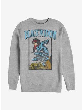 Marvel Black Widow City View Crew Sweatshirt, , hi-res
