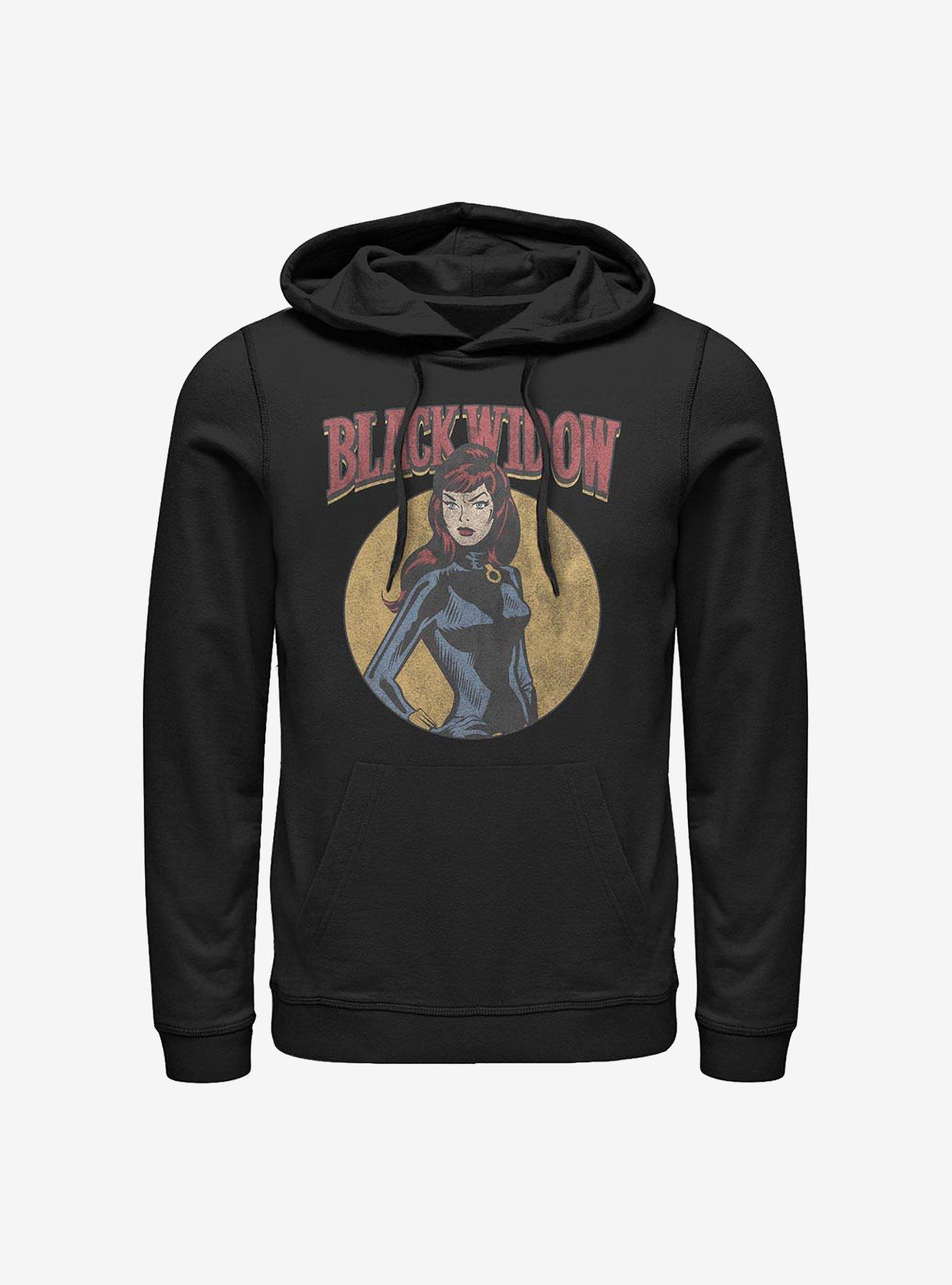 Marvel Black Widow Classic Cartoon Hoodie, , hi-res
