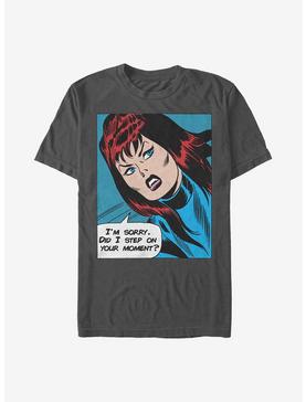 Marvel Black Widow I'm Sorry T-Shirt, CHARCOAL, hi-res
