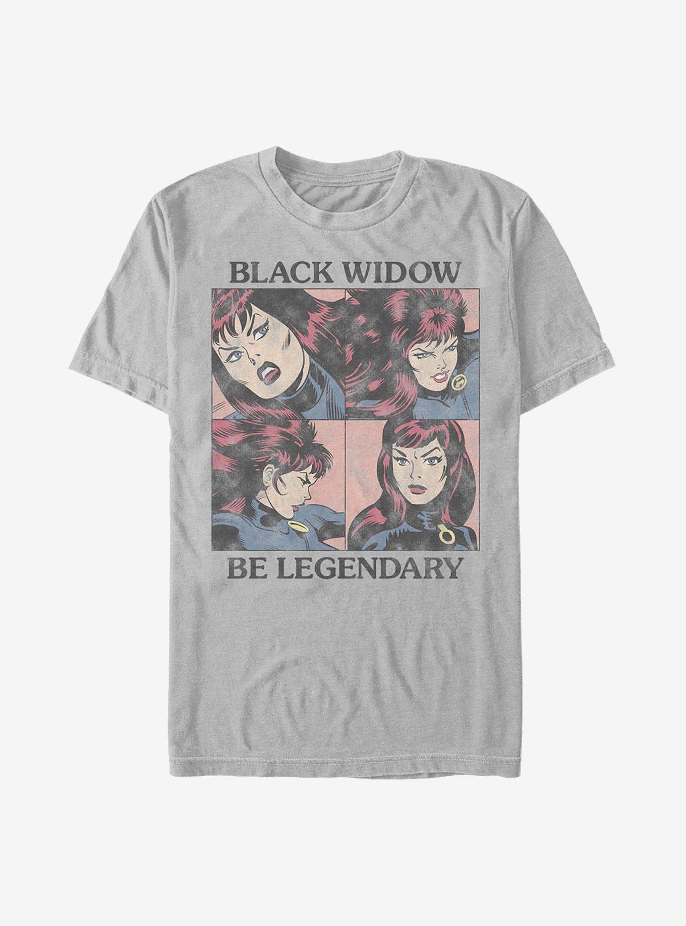 Marvel Black Widow Be Legendary T-Shirt