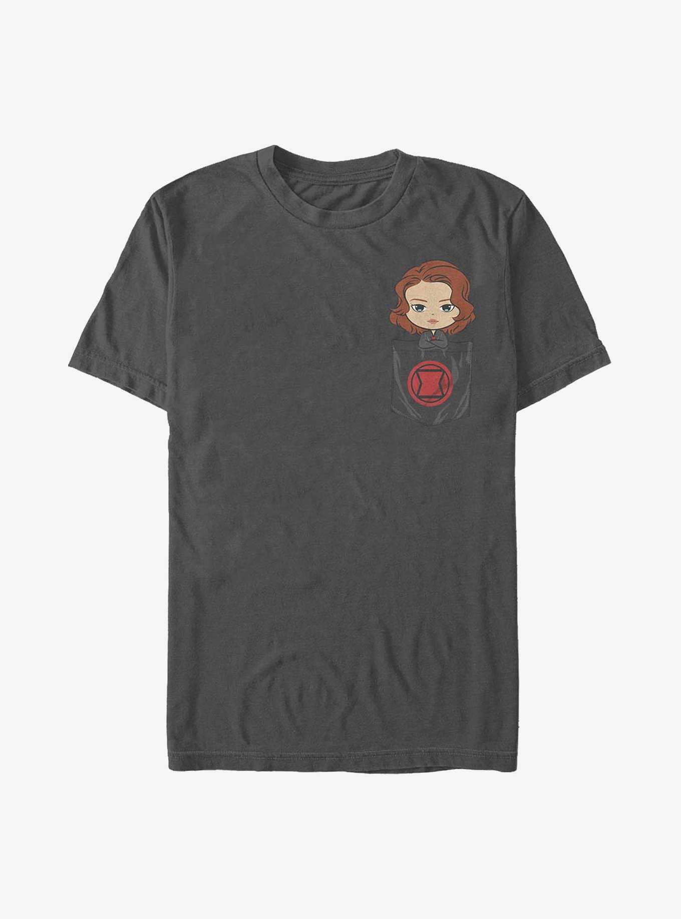 Marvel Black Widow Badge T-Shirt, , hi-res