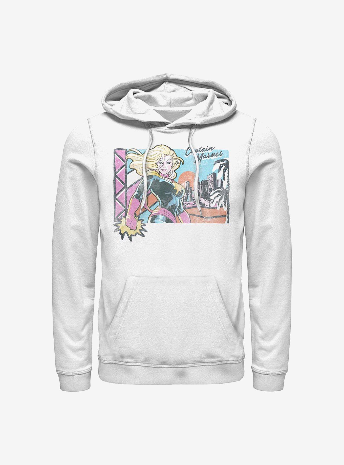 Marvel Captain Marvel Los Angeles Sights Hoodie, , hi-res