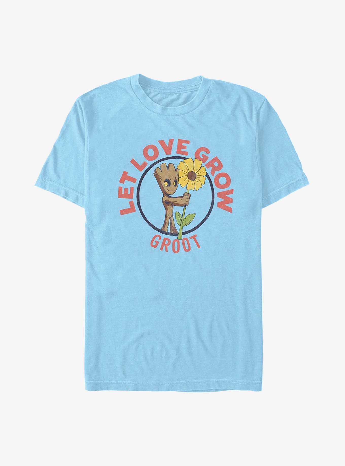 Marvel Guardians Of The Galaxy Let Love Grow T-Shirt, , hi-res