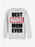 Marvel Best Marvel Mom Crew Sweatshirt, WHITE, hi-res