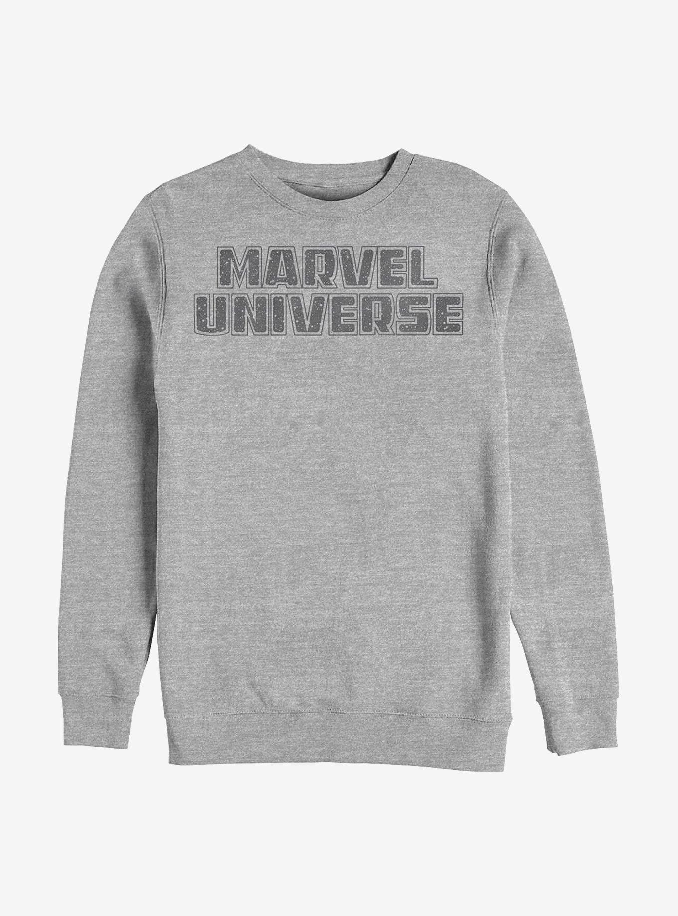 Marvel Universe Crew Sweatshirt, ATH HTR, hi-res