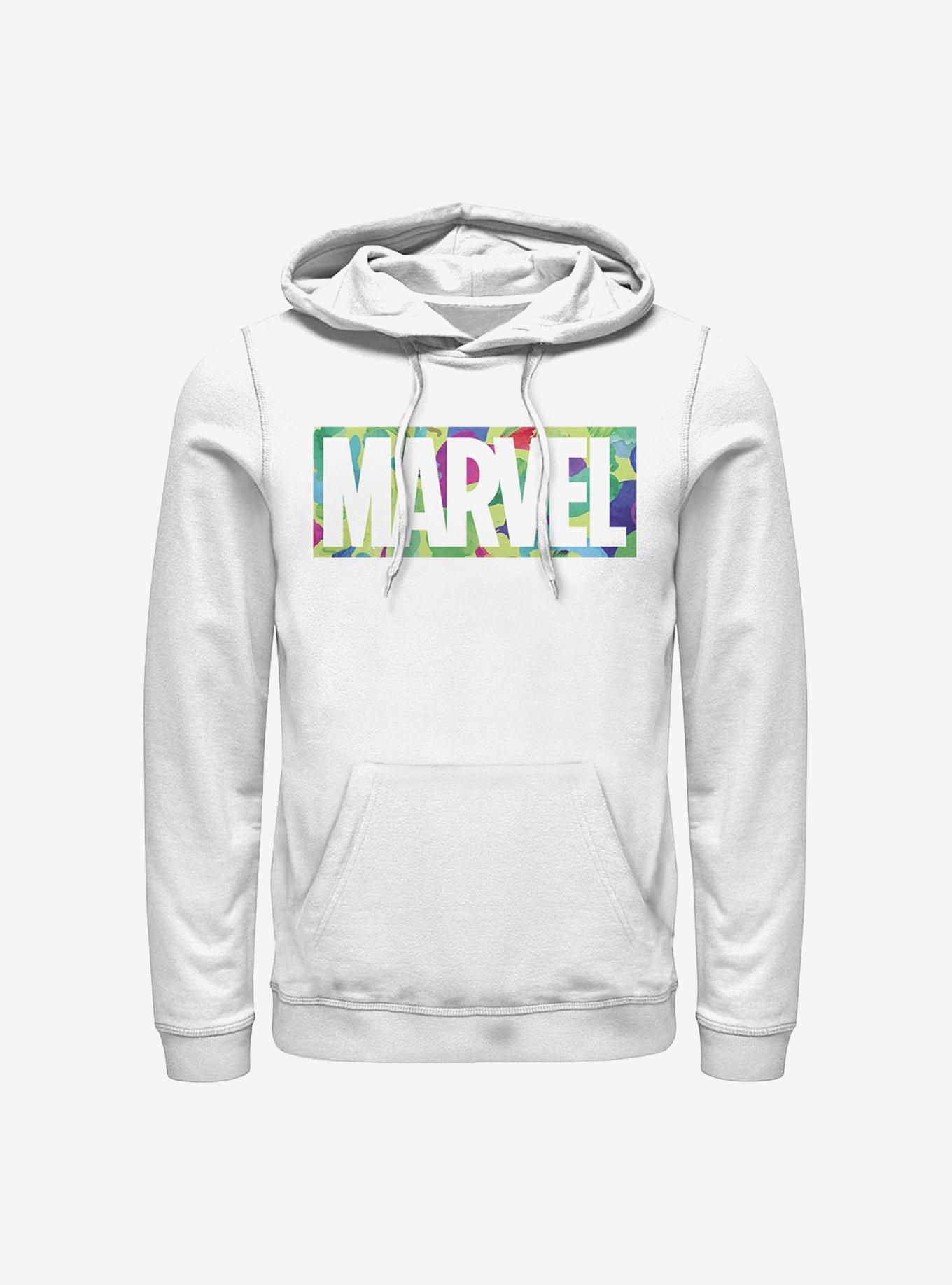 White on sale marvel hoodie