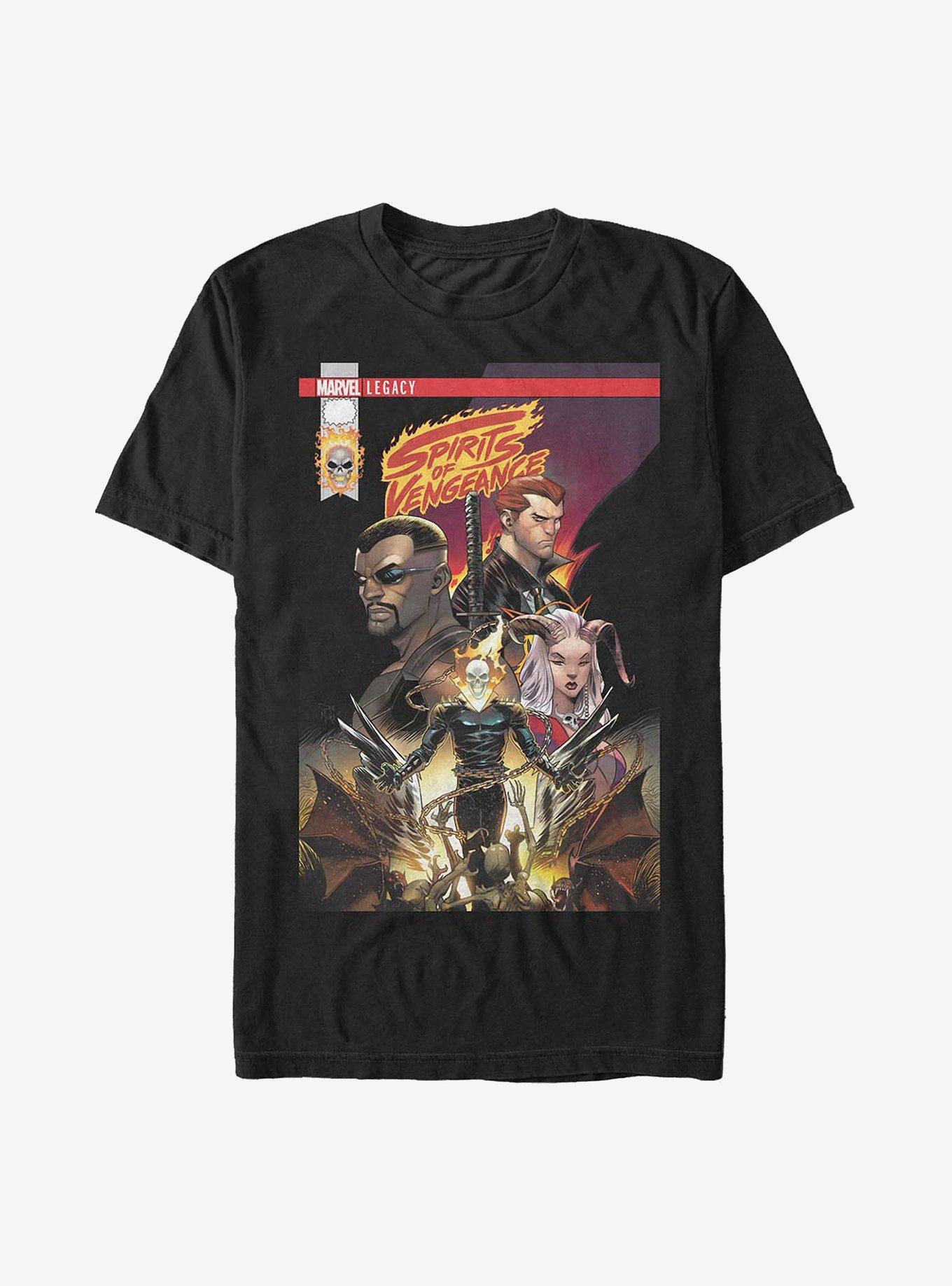 Marvel Spirits Of Vengeance T-Shirt, BLACK, hi-res