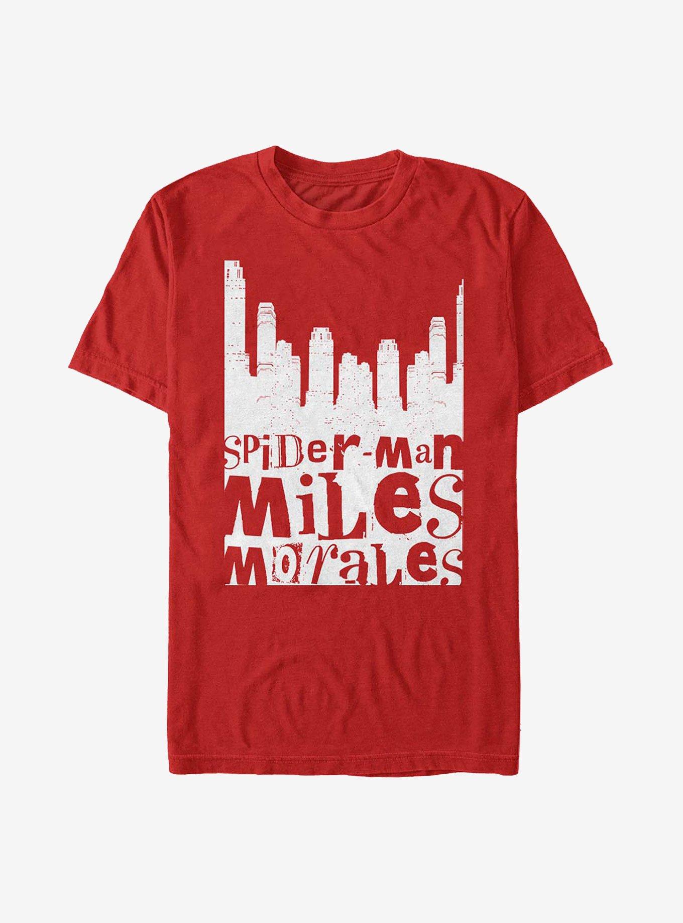 Marvel Spider-Man Miles Morales City T-Shirt