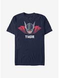 Marvel Thor Sharp Shaped Thor T-Shirt, NAVY, hi-res