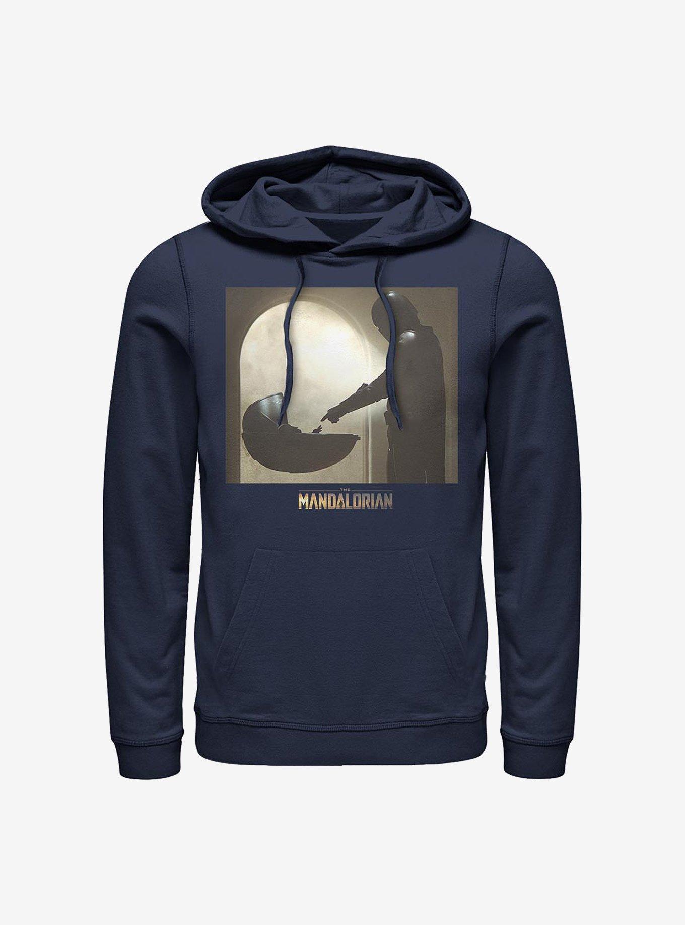 Star Wars The Mandalorian The Child Encounter Hoodie, NAVY, hi-res