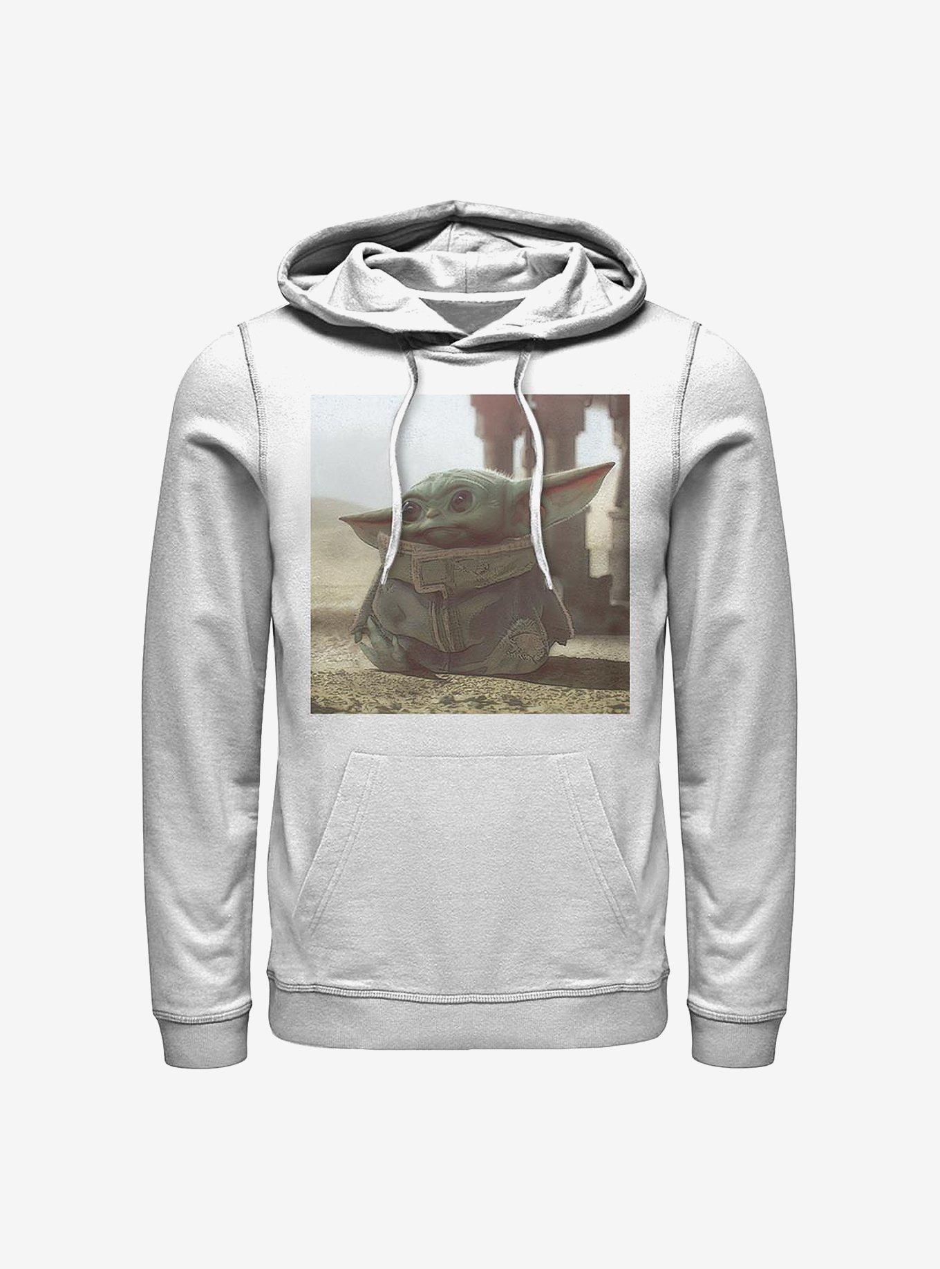 Star Wars The Mandalorian The Child Scene Hoodie, WHITE, hi-res