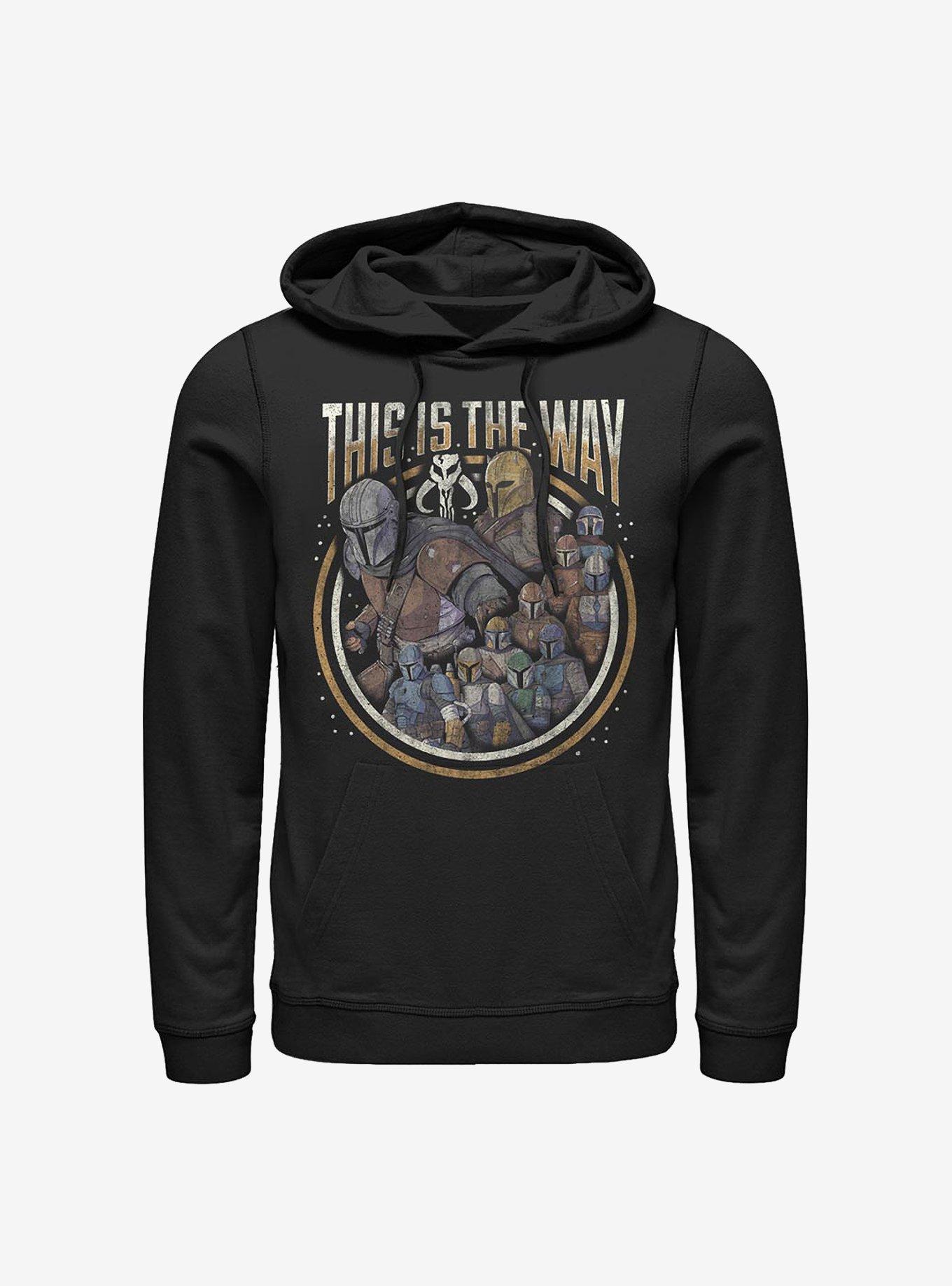 Star Wars The Mandalorian The Is The Way Group Hoodie, BLACK, hi-res