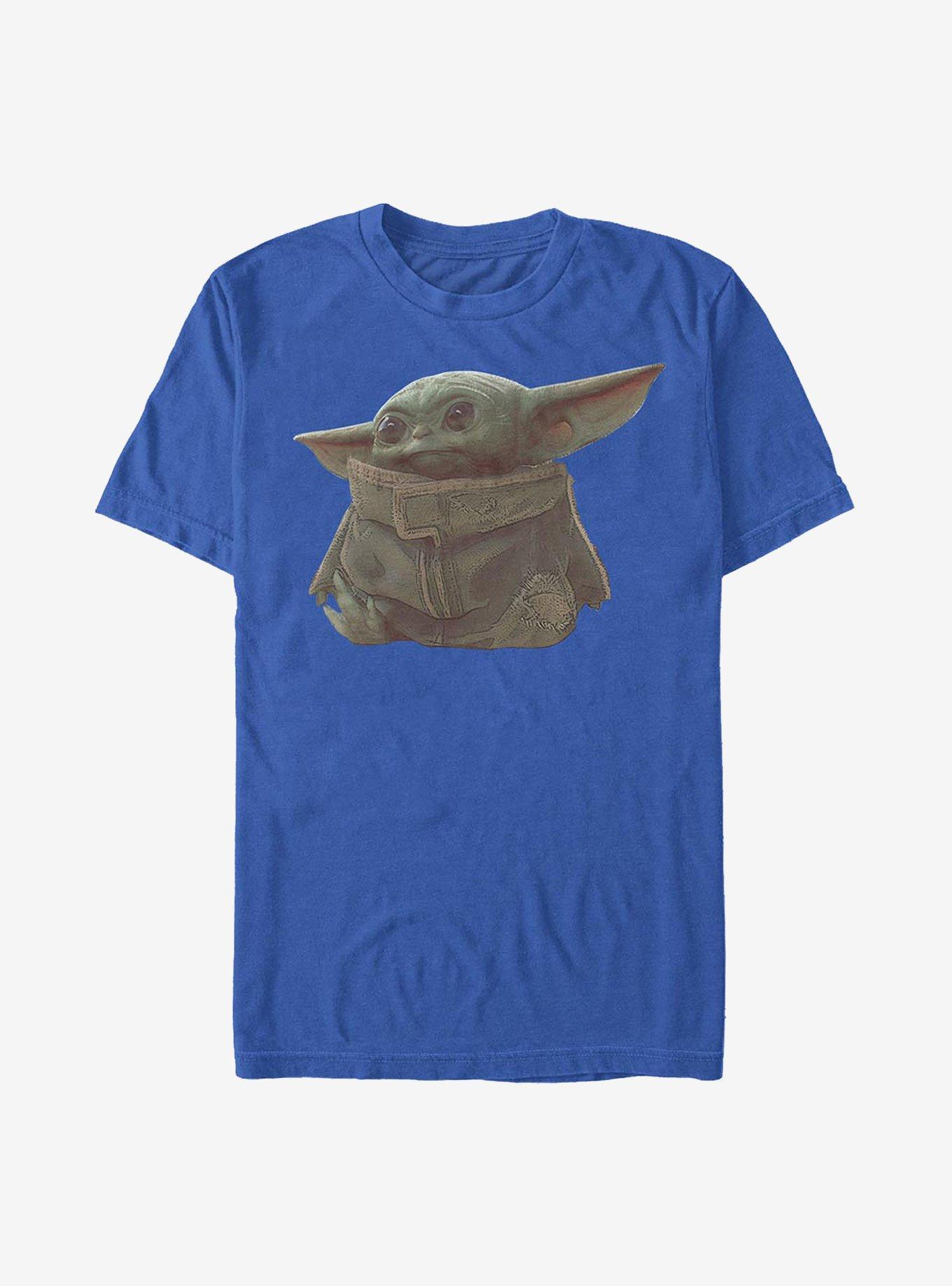 Star Wars The Mandalorian The Child Ball Thief T-Shirt, ROYAL, hi-res