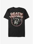 Star Wars Rogue One: A Star Wars Story Death Trooper Retro T-Shirt, BLACK, hi-res