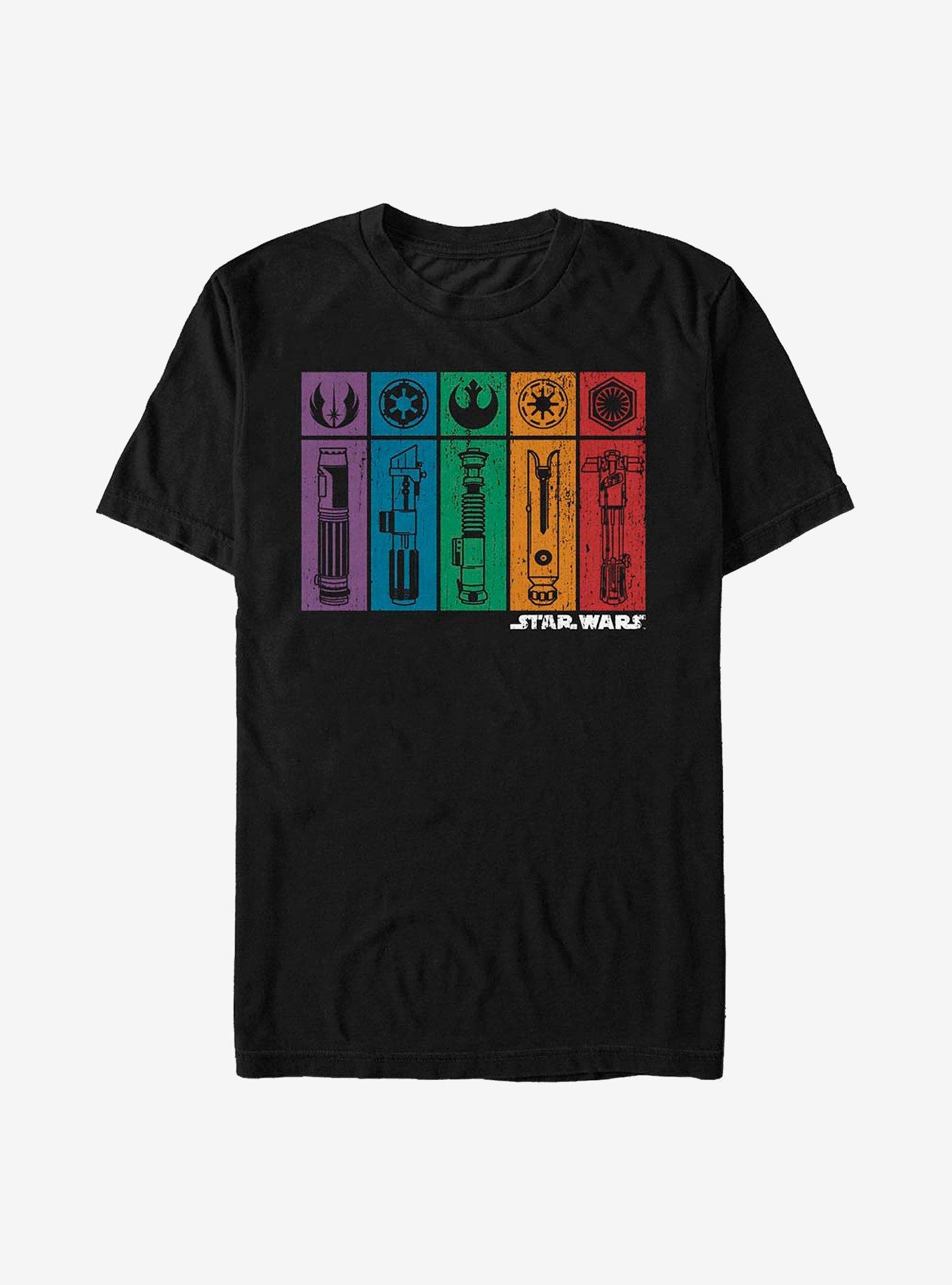 Star Wars Saber Collection T-Shirt, BLACK, hi-res