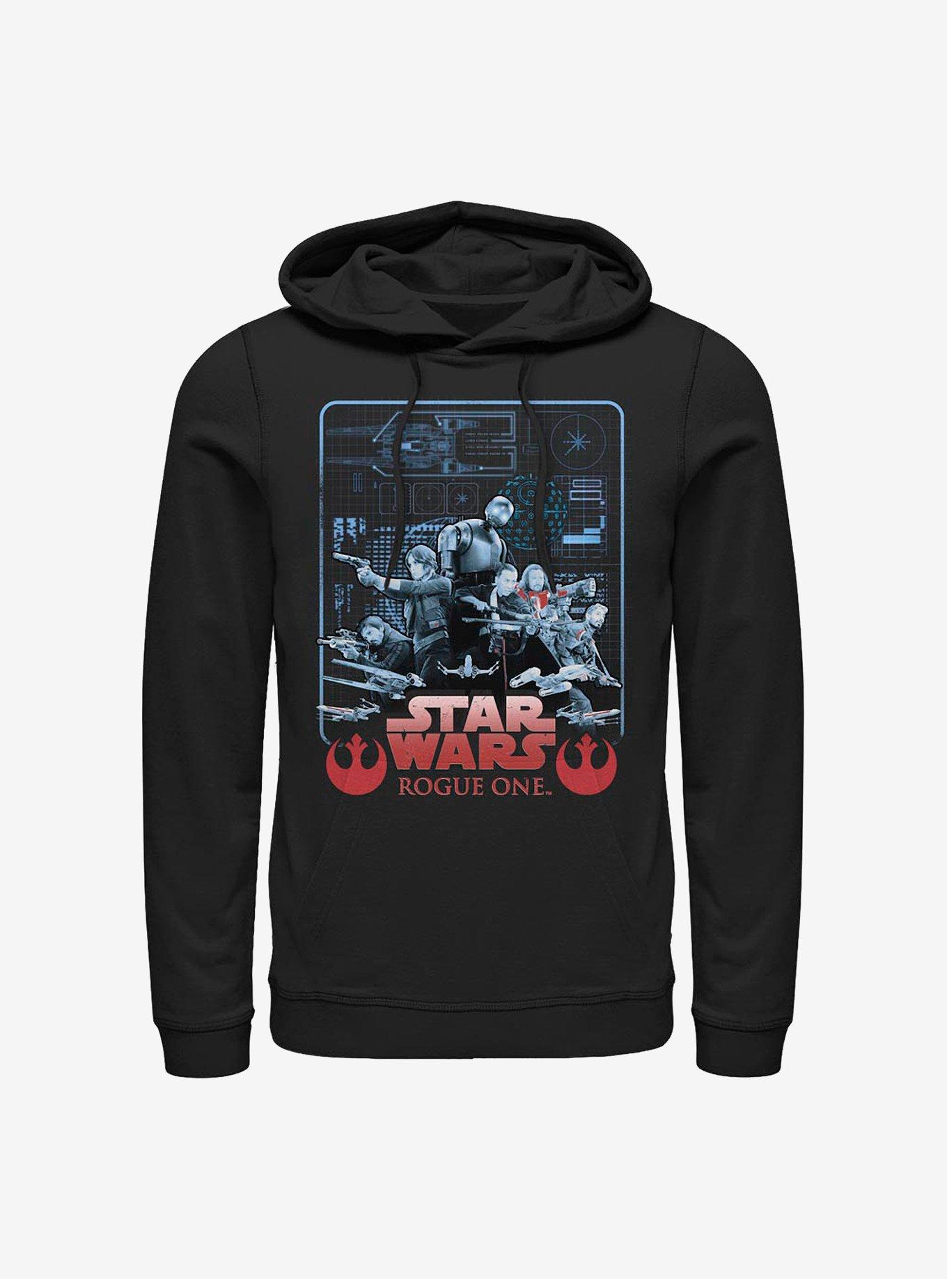 Star Wars Rogue One: A Star Wars Story Got Plans Hoodie, BLACK, hi-res