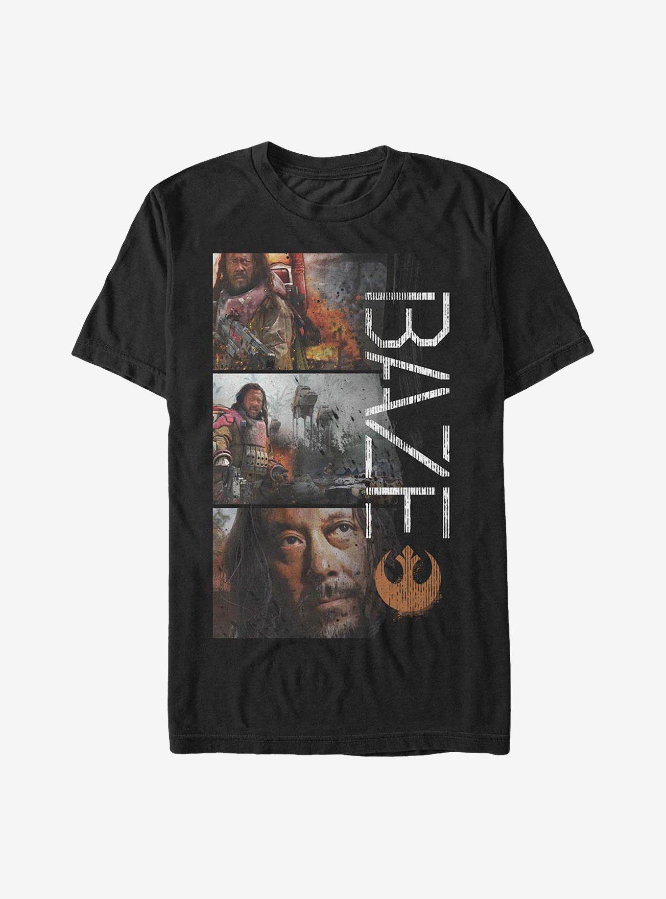 Star Wars Rogue One: A Star Wars Story Baze Work T-Shirt, BLACK, hi-res