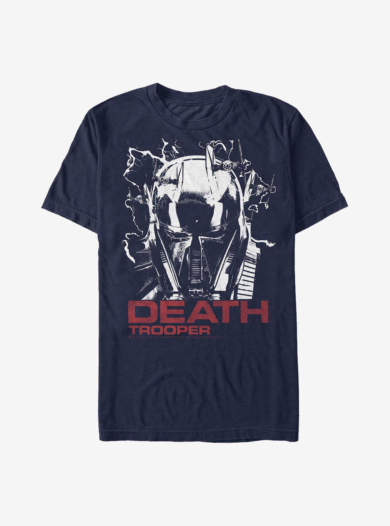 Star Wars Rogue One: A Star Wars Story Death Trooper T-Shirt, NAVY, hi-res