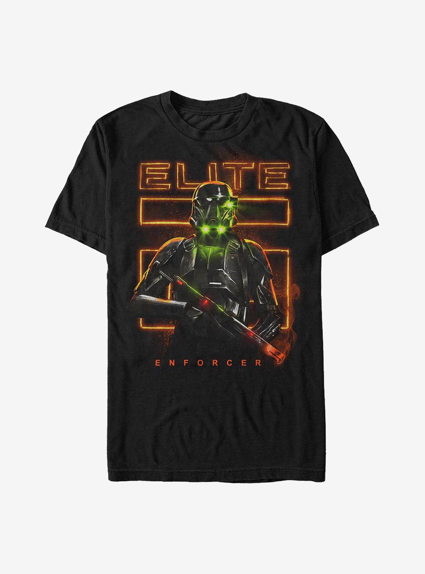 Star Wars Rogue One: A Star Wars Story Elite Soldier T-Shirt, BLACK, hi-res