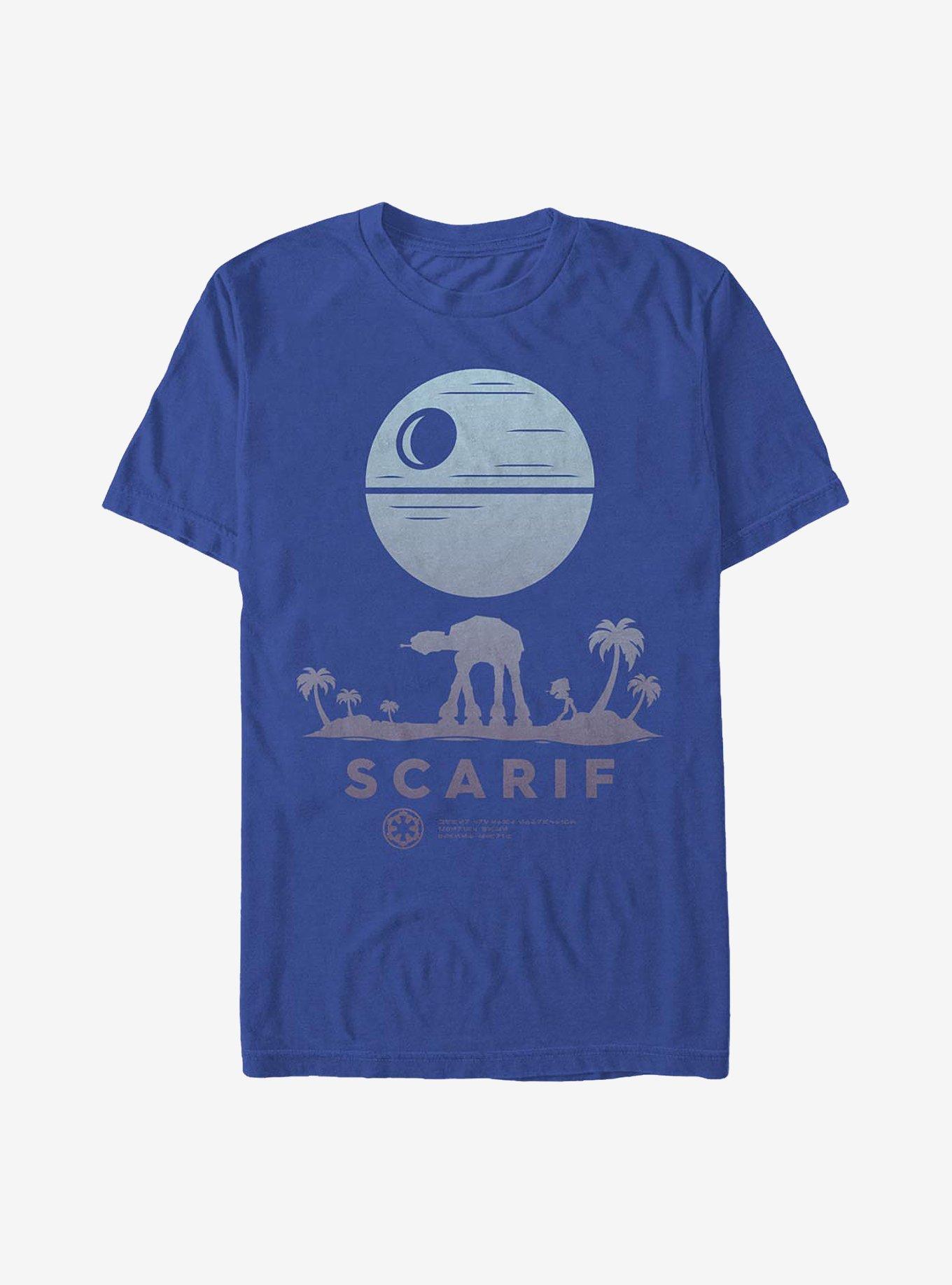 Star Wars Rogue One: A Star Wars Story Scarif T-Shirt, ROYAL, hi-res