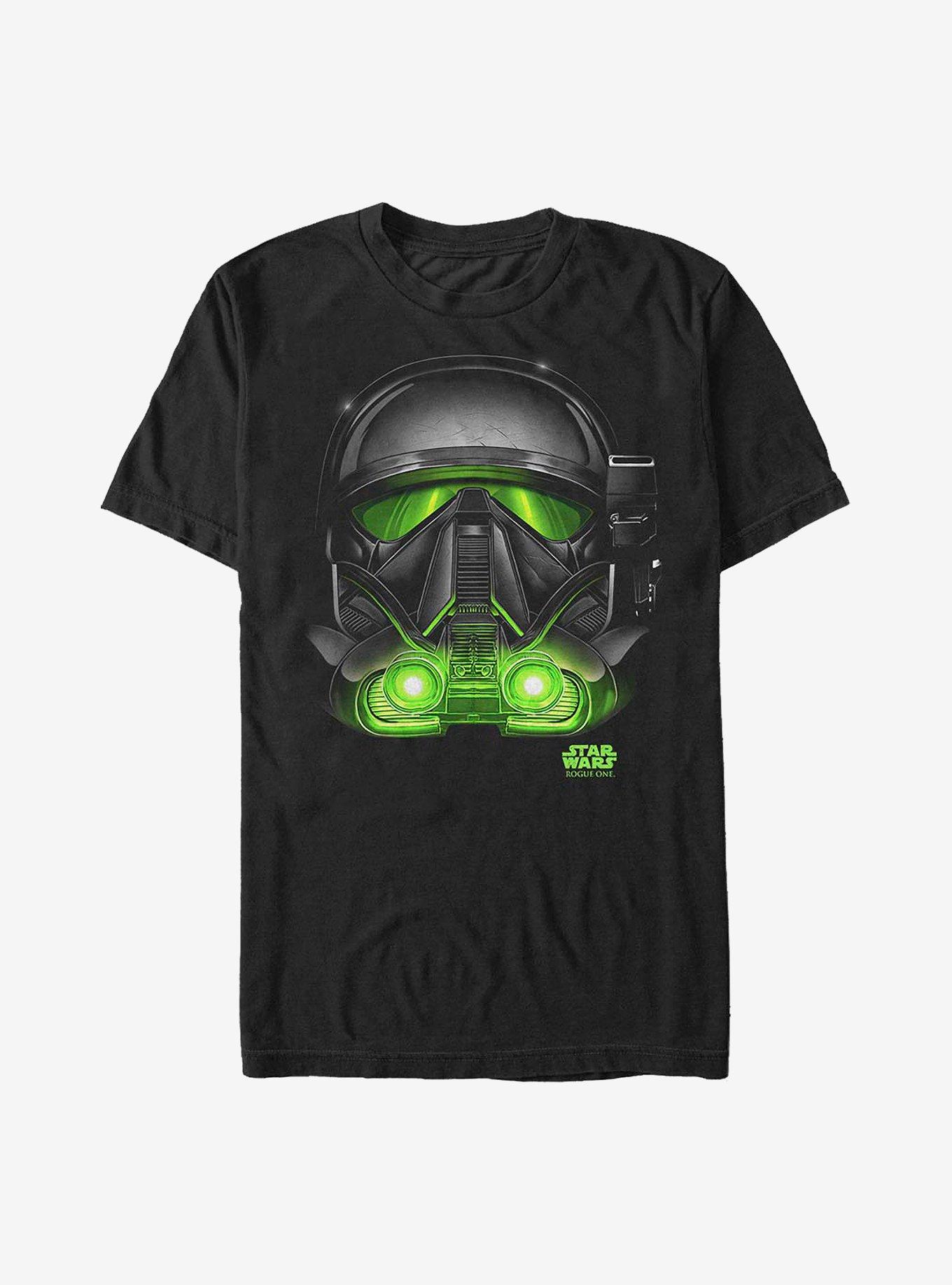 Star Wars Rogue One: A Star Wars Story Troopers Helmet T-Shirt, BLACK, hi-res