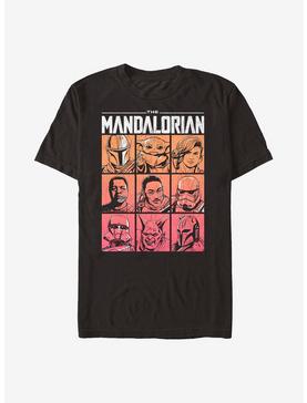 Plus Size Star Wars The Mandalorian All Star Cast T-Shirt, , hi-res