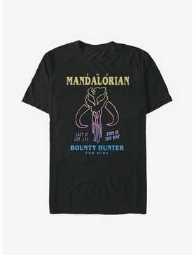 Star Wars The Mandalorian Bounty Hunter For Hire T-Shirt, , hi-res