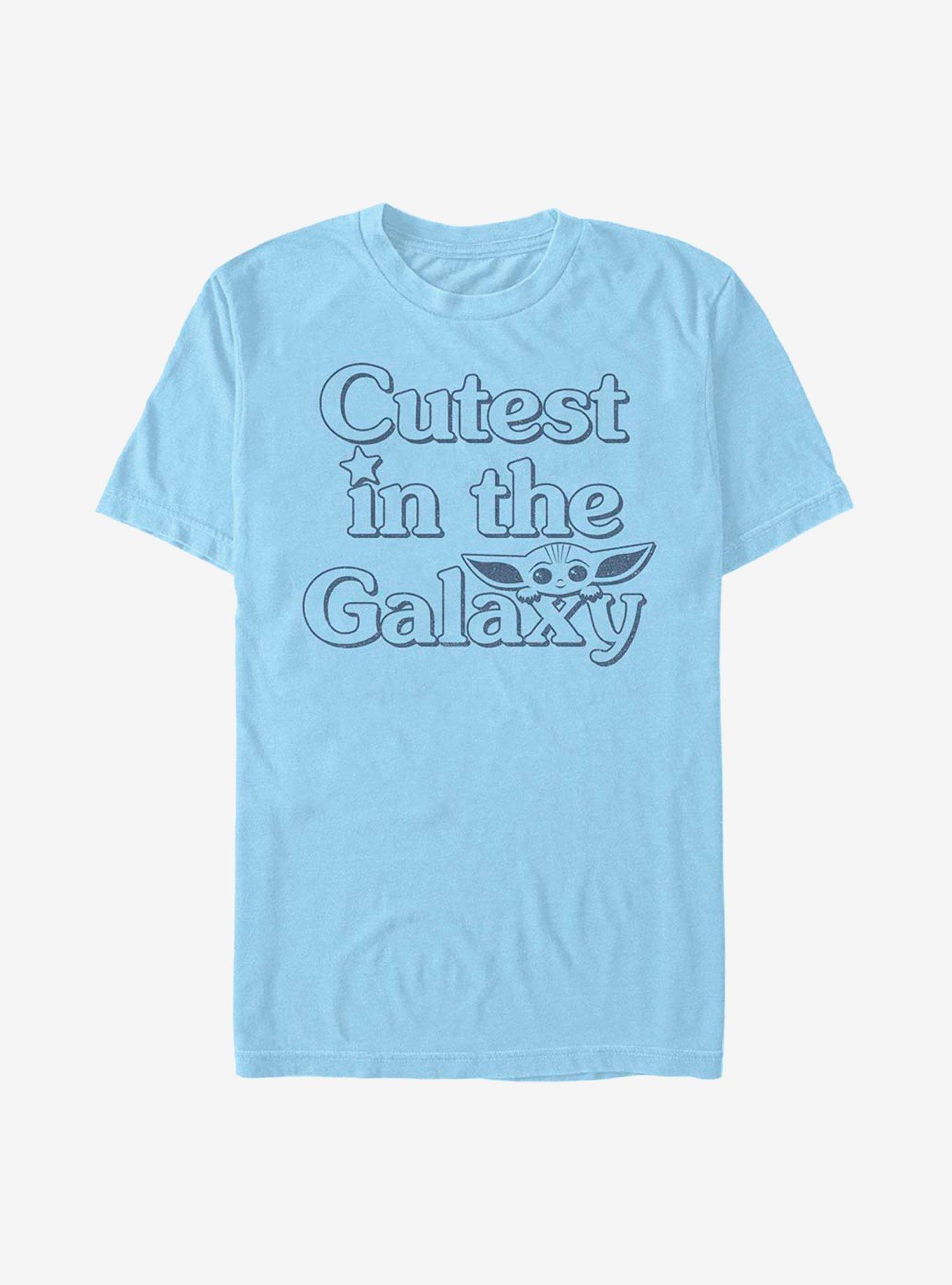 Star Wars The Mandalorian Cutest The Child T-Shirt, LT BLUE, hi-res