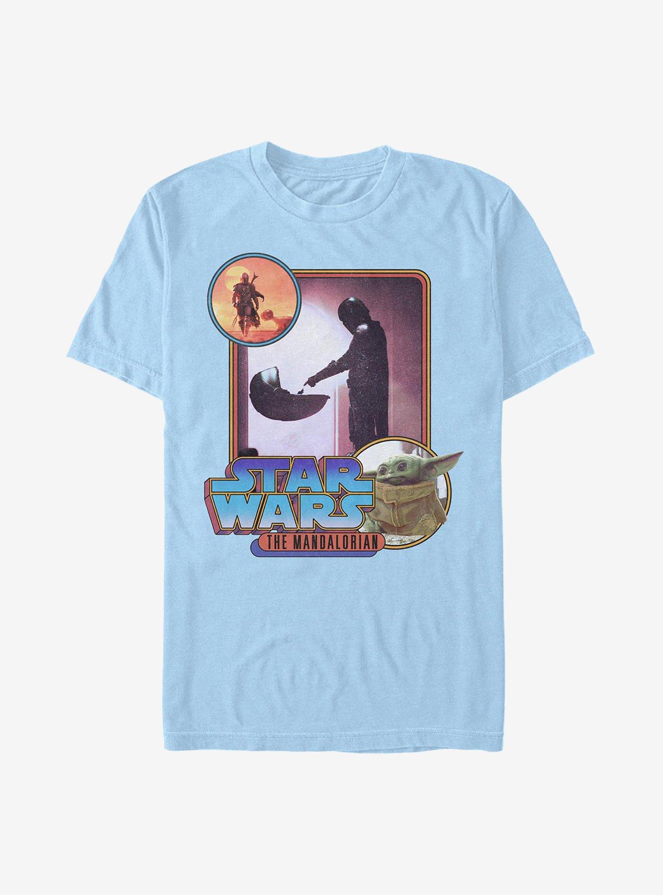 Star Wars The Mandalorian Retro Mando T-Shirt, , hi-res