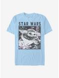 Star Wars The Mandalorian The Child Doodle Photo T-Shirt, LT BLUE, hi-res