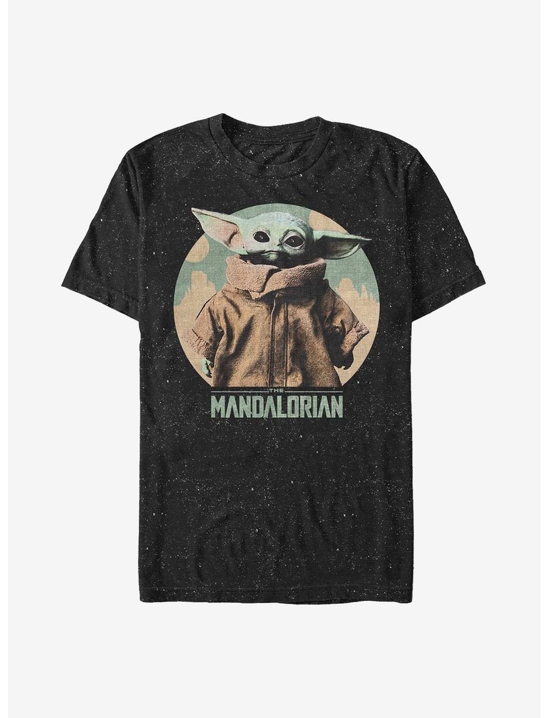 Star Wars The Mandalorian The Child Vintage Child T-Shirt, BLACK, hi-res