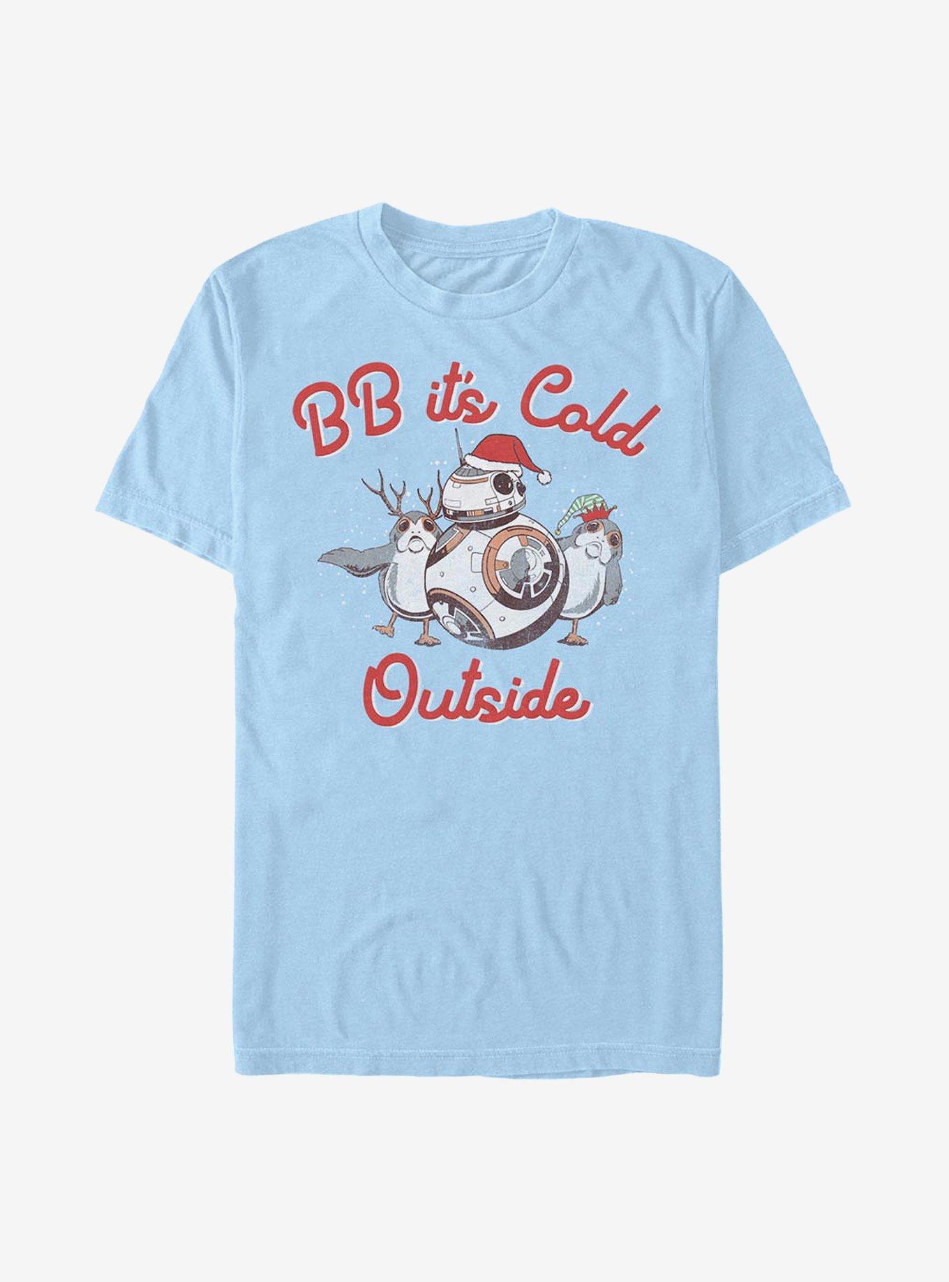 Star Wars: The Last Jedi BB It's Cold T-Shirt, LT BLUE, hi-res