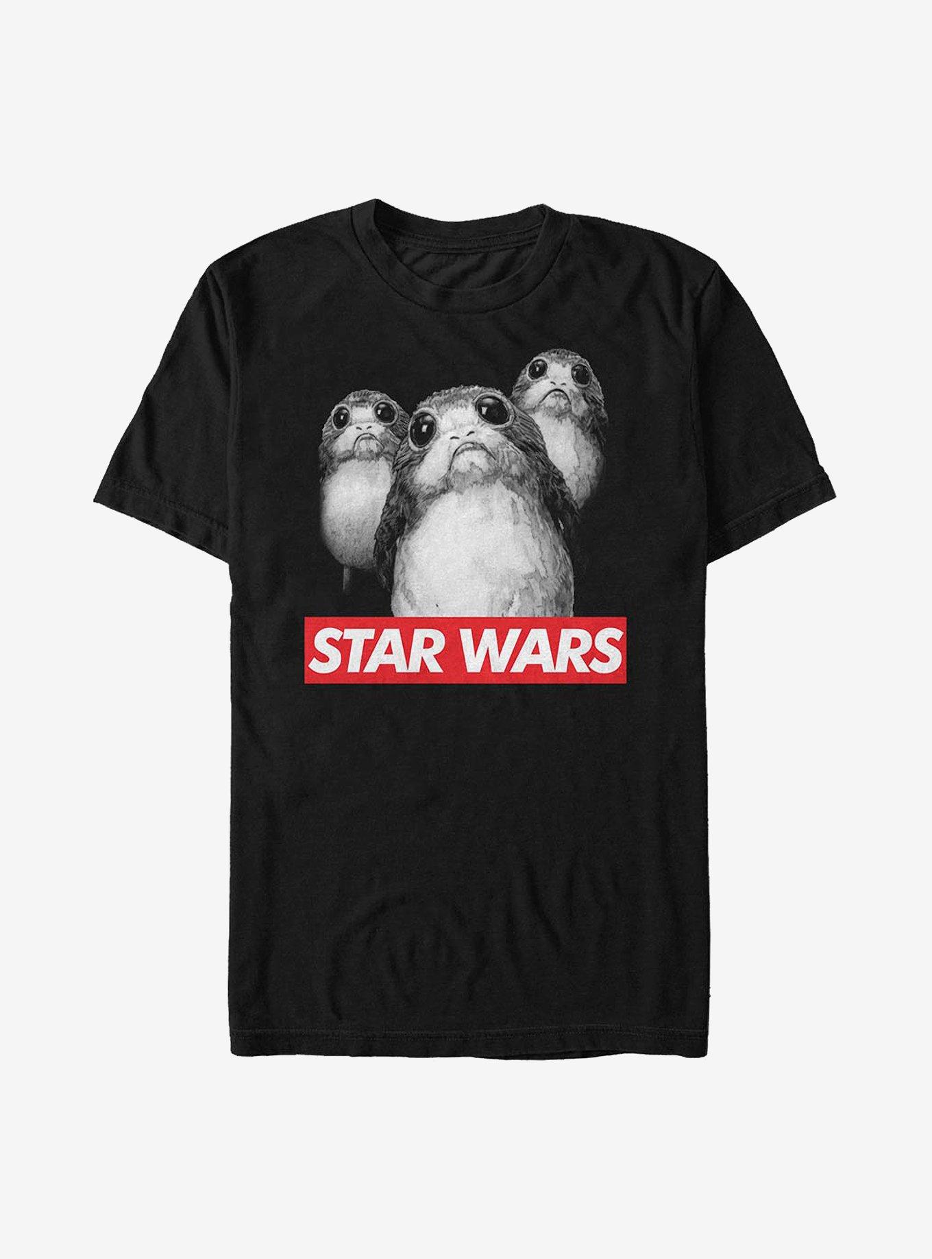 Star Wars: The Last Jedi Porgs T-Shirt, BLACK, hi-res