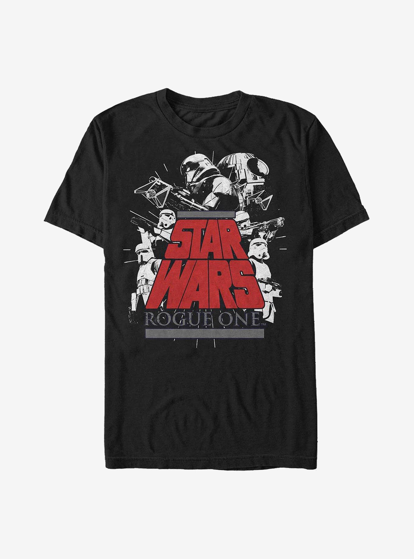 Star Wars Rogue One: A Star Wars Story Empire Heroes T-Shirt, BLACK, hi-res