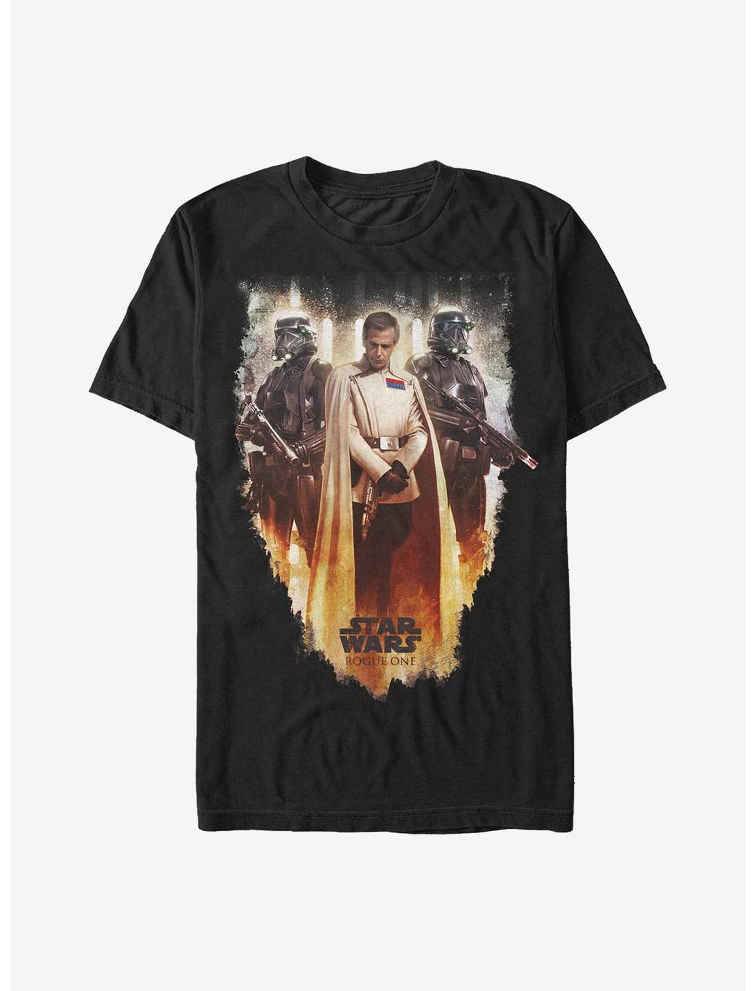 Star Wars Rogue One: A Star Wars Story Krennic Painting T-Shirt, BLACK, hi-res