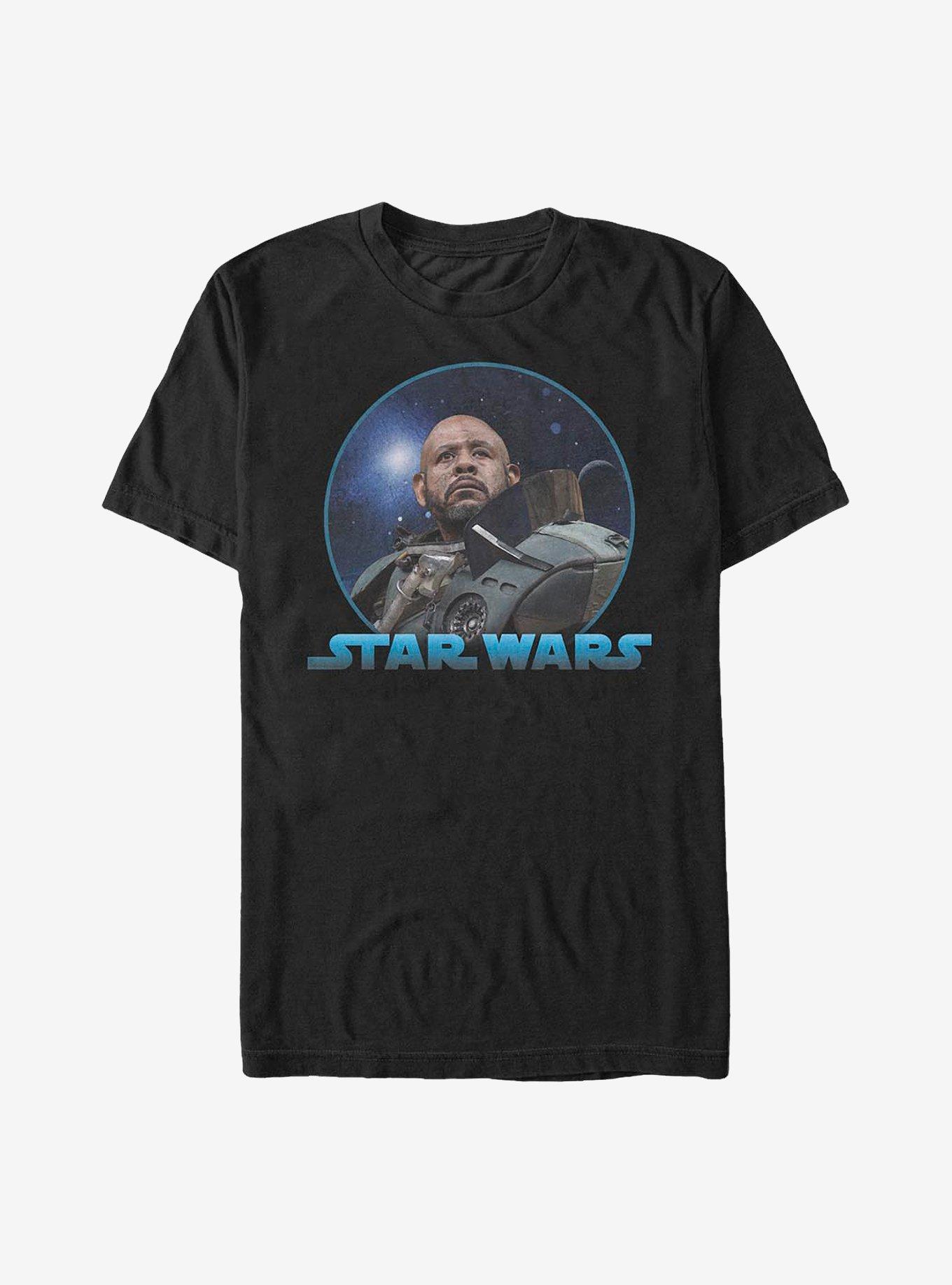 Star Wars Rogue One: A Star Wars Story Saw Badge T-Shirt, BLACK, hi-res