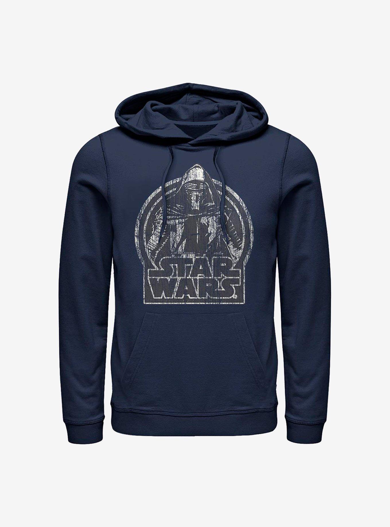 Star Wars: The Force Awakens Kylo Hoodie, NAVY, hi-res